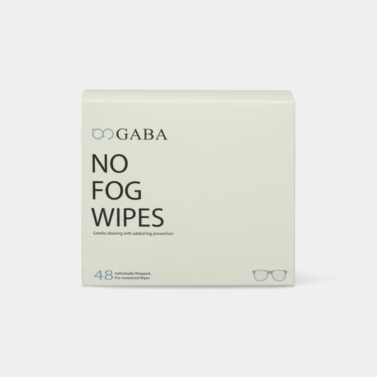 GABA Pre-moistened no fog cleaning lens wipes 48 pcs box