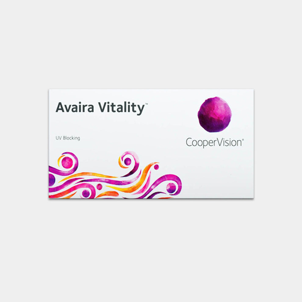 Avaira Vitality Pack of 6 Contact Lenses – GABA OPTICAL