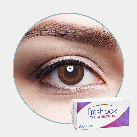 FRESHLOOK COLORBLEND-BROWN